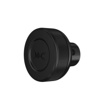 M&C montage onderdelen - Push-knop Rond zwart